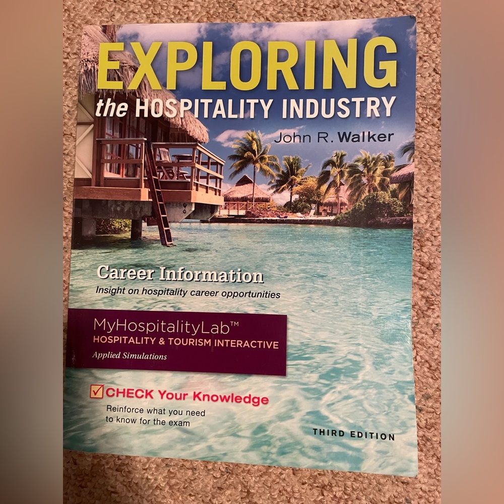 Exploring the Hospitality Industry 3rd Edition Textbook